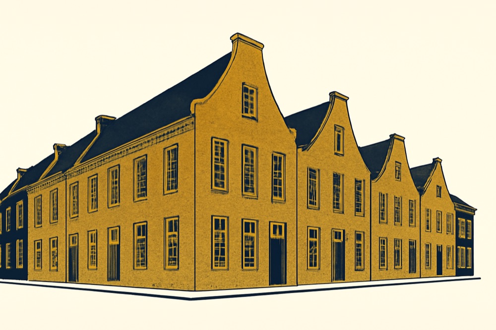 Red‑brick gabled townhouses in Potsdam’s Dutch Quarter