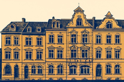 Altstadtfassaden in Mainz